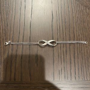 Lois Hill Infinity Bracelet in sterling silver